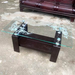 Thanh Lý Bàn Sofa Chữ H 1m Mặt Kính Mới 99% (Nhiều Màu)