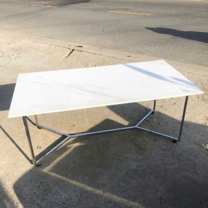 Bàn Sofa Mặt Đá Chân Inox 1m Cũ