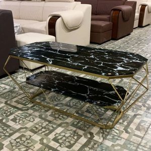 Bàn Sofa Vân Mây Hồng 1m 2 Tầng Mới 99% (Nhiều Màu)