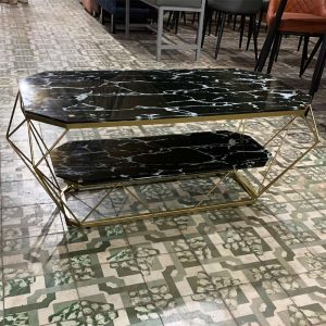Bàn Sofa Vân Mây Hồng 1m 2 Tầng Mới 99% (Nhiều Màu)