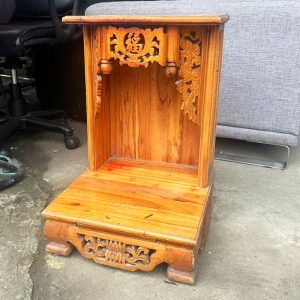 Bàn Thờ Ông Địa 37cm Gỗ Tự Nhiên Cũ