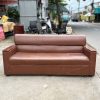 Băng Sofa 1m73 Bọc Da Màu Da Bò Cũ