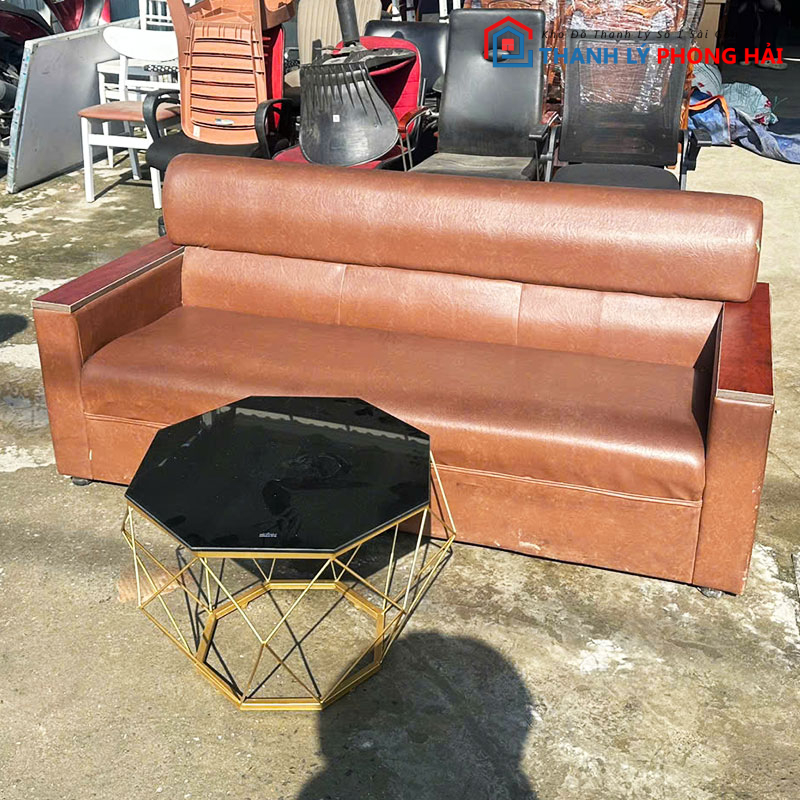 bang-sofa-1m73-boc-da-mau-da-bo-cu-3 Băng Sofa 1m73 Bọc Da Màu Da Bò Cũ