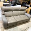Băng Sofa Da 1m83 Simili Xám 3 Chỗ Cũ