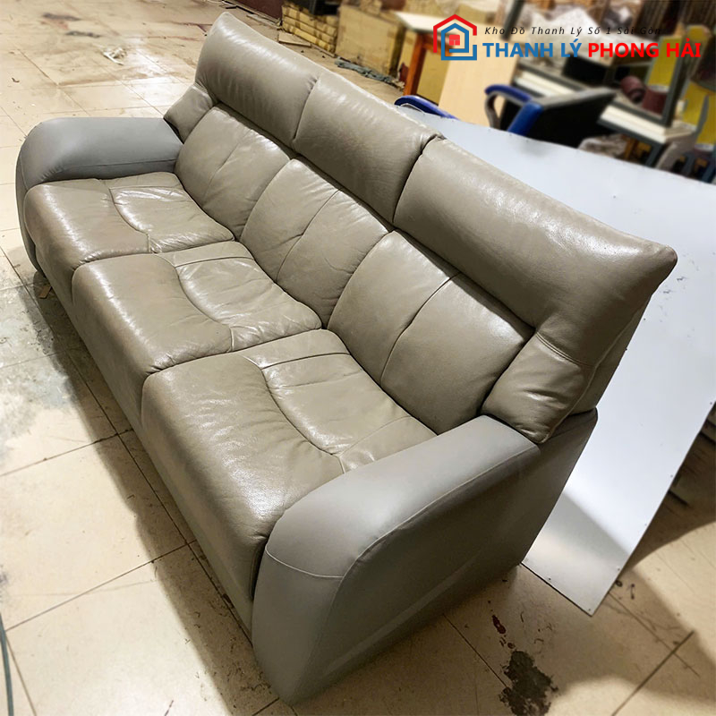 bang-sofa-da-1m83-simili-xam-3-cho-cu-2 Băng Sofa Da 1m83 Simili Xám 3 Chỗ Cũ