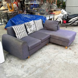 Băng Sofa Góc L Bọc Vải 2m05 Cũ