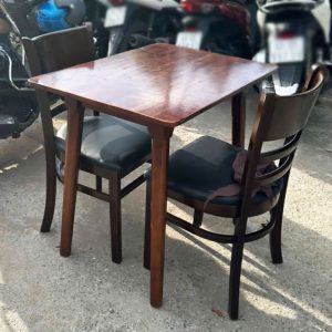 Bộ Bàn Ghế Cabin 80cm Cho Quán Ăn, Quán Cafe Cũ