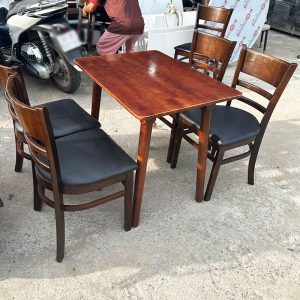Bộ Bàn Ghế Cabin 80cm Cho Quán Ăn, Quán Cafe Cũ