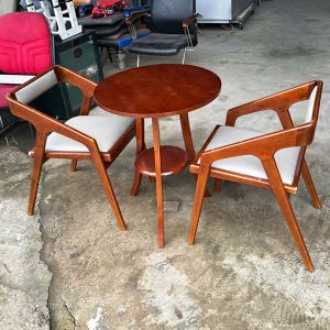 Bộ Bàn Ghế Cafe Hiroshi Cũ Kèm Bàn 2 Tầng