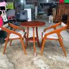 Bộ Bàn Ghế Cafe Hiroshi Cũ Kèm Bàn 2 Tầng
