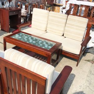 Bộ Bàn Ghế Salon 1m82 Kèm Nệm Êm Ái Cũ