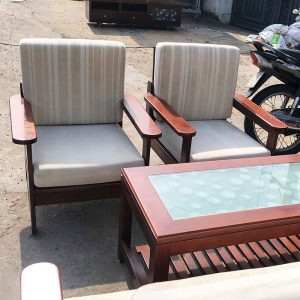 Bộ Bàn Ghế Salon 1m82 Kèm Nệm Êm Ái Cũ