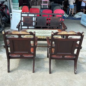 Bộ Salon Gỗ 1m6 Phong Cách Cổ Xưa Cũ