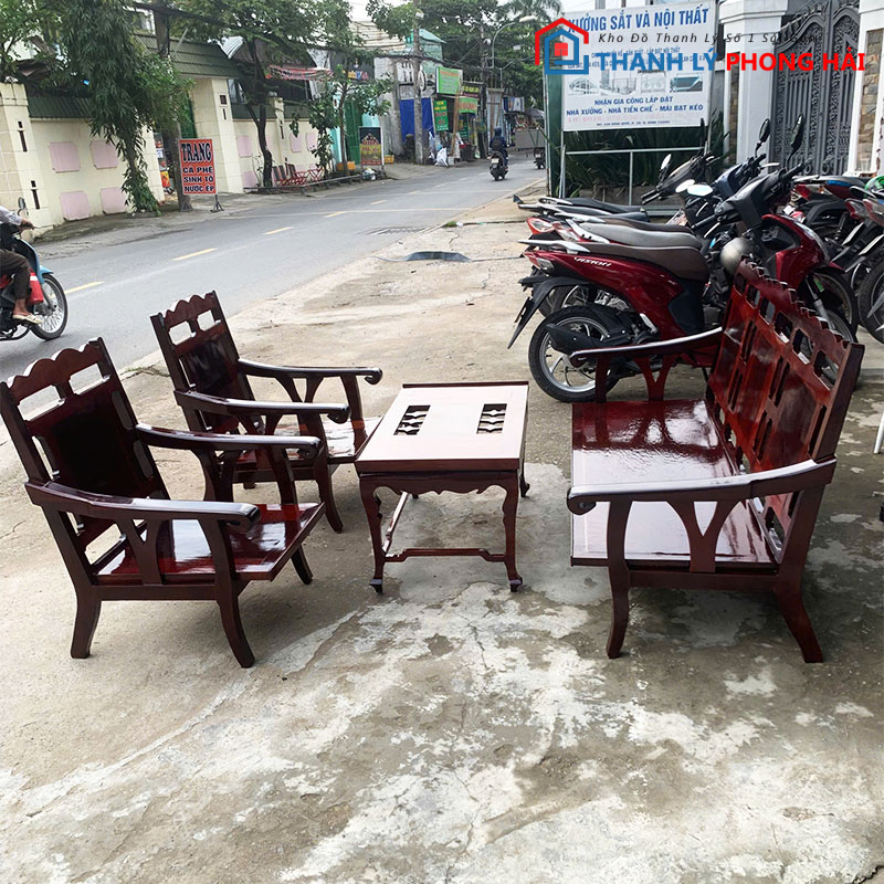 bo-salon-go-1m6-phong-cach-co-xua-cu-6 Bộ Salon Gỗ 1m6 Phong Cách Cổ Xưa Cũ