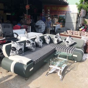 Bộ Sofa Góc L 2m5 Kèm Bàn Mới 99% (Nhiều Màu)