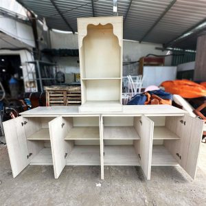 Bộ Trang Thờ 2m6 Kèm Tủ Cũ