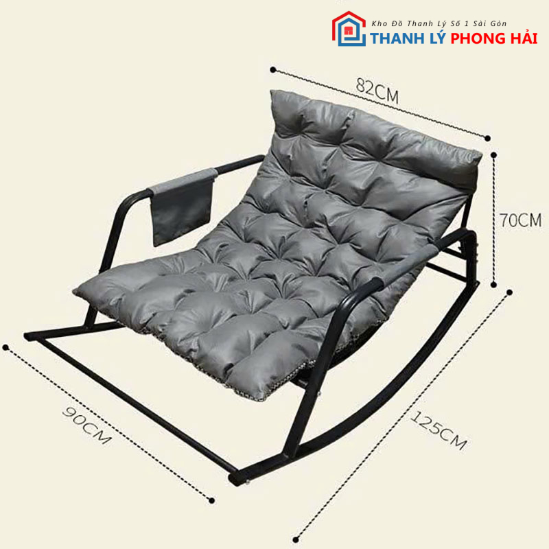 ghe-bap-benh-khung-sat-90cm-3 Thanh Lý Ghế Bập Bênh Khung Sắt 90cm Mới 99% (Nhiều Màu)