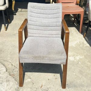 Ghế Cafe Đệm Nỉ Khung Gỗ Cũ (Nhiều Màu)