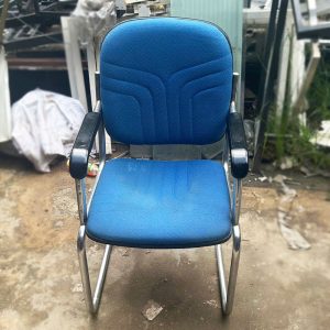 Ghế Chân Quỳ Nệm Nỉ Xanh Cũ