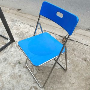 Ghế Nhựa Xếp Nhiều Màu Cũ Giá Rẻ