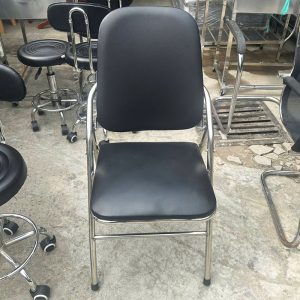 Ghế Xếp Lưng Cao Nệm Đỏ Cũ (Nhiều Màu)