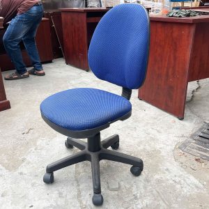 Ghế Xoay Không Tay Vịn Đệm Vải Cũ (Nhiều Màu)