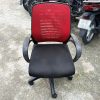 Ghế Xoay Lưng Lưới Đỏ Chân Nhựa Cũ