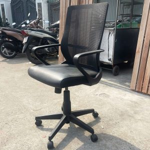Ghế Xoay Lưng Lưới Thấp Gọn Nhẹ Cũ