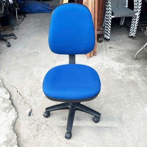 Ghế Xoay Văn Phòng Nệm Nỉ Xanh Cũ