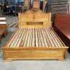 Giường Gỗ Gõ Hộp Sang Trọng Mới 99% (Nhiều Màu)