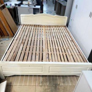 Giường Gỗ Màu Sồi 1m6 Cũ