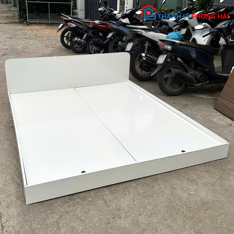 giuong-ngu-full-trang-1m8-cu-2 Giường Ngủ Full Trắng 1m8 Cũ