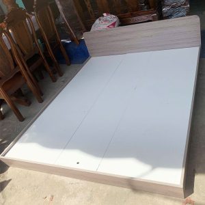 Giường Ngủ Gỗ MDF Kèm Nệm 1m6 Cũ