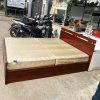 Giường Ngủ Gỗ Tự Nhiên 1m6 Kèm Nệm 15P Cũ