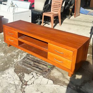 Kệ Tivi Gỗ 1m6 Màu Cánh Gián Cũ