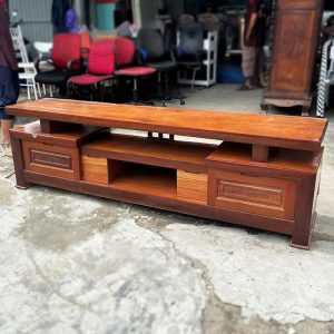 Kệ Tivi Gỗ Tự Nhiên 2m Sang Trọng Cũ