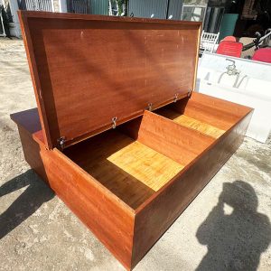 Phản Gỗ 1m4 Có Ngăn Lưu Trữ Cũ