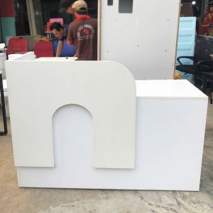 Quầy Lễ Tân 1m4 Thiết Kế Chữ N Cũ