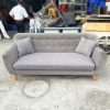 Sofa Vải Bố Màu Xám 1m8 Cũ
