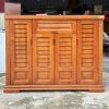 Tủ Giày Dép 1m2 Cũ Gỗ Tự Nhiên