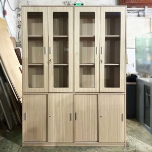 Tủ Hồ Sơ 1m48 Kết Hợp Cửa Mở Và Cửa Lùa Cũ