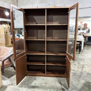 Tủ Hồ Sơ 2 Cánh Kính 1m2 Cũ