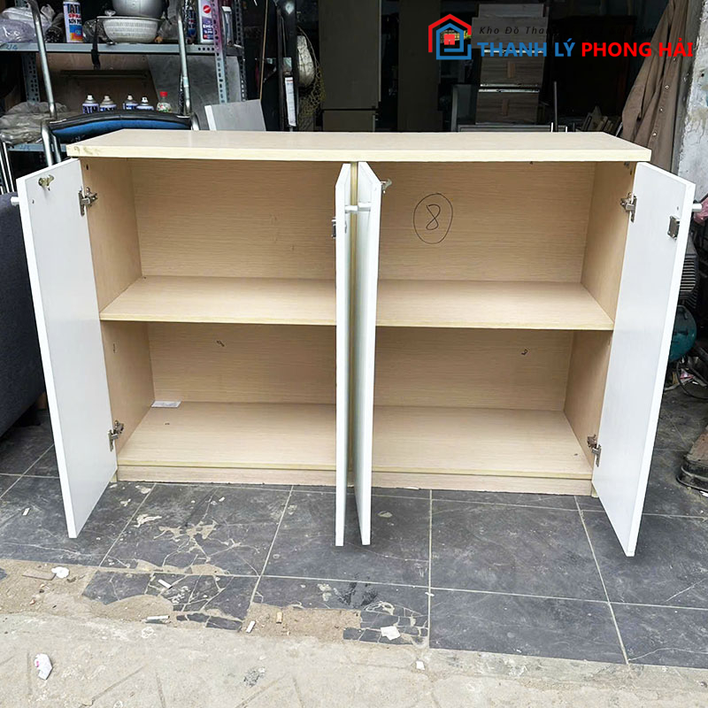 tu-ho-so-4-canh-nhieu-ngan-cu-3 Tủ Hồ Sơ 4 Cánh Nhiều Ngăn Cũ (Nhiều Size)