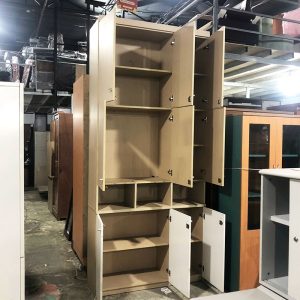 Tủ Hồ Sơ 9 Cánh 1m2 Kèm Kệ Trưng Bày Cũ