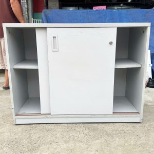 Tủ Hồ Sơ Sắt 1m Kiểu Cửa Lùa Cũ