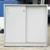 Tủ Hồ Sơ Sắt 2 Ngăn Cửa Lùa 80cm Cũ