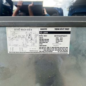 Tủ Lạnh Aqua SR-P205PN(ST) 2 Cánh Cũ