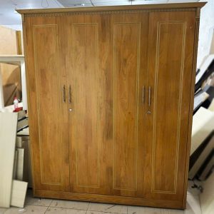 Tủ Quần Áo 1m6 Cũ 4 Cánh Gỗ MDF