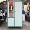 Tủ Sắt 3 Cánh Màu Xanh Mint Kèm Gương Cũ