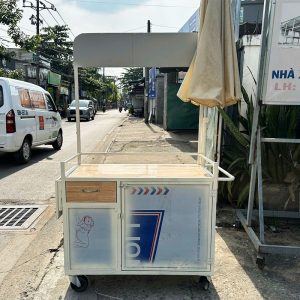 Xe Takeaway 1m Bán Cafe Trà Sữa Cũ